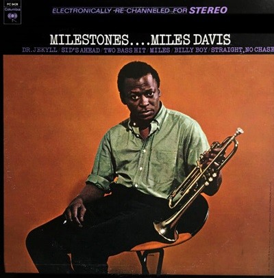 [중고 LP] Miles Davis - Milestones (US 수입) 1976년 프레싱