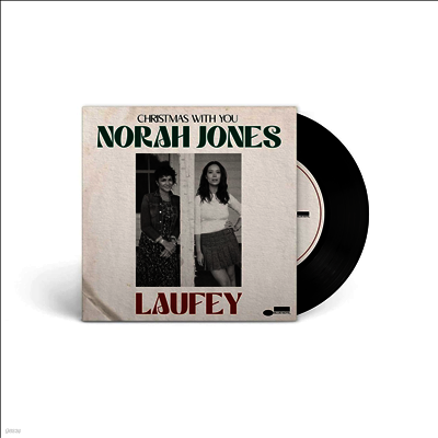 Norah Jones & Laufey — Christmas With You (45Rpm) 앨범 커버