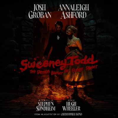 Josh Groban,Annaleigh Ashford,Stephen Sondheim — Sweeney Todd: The Demon Barber Of Fleet Street (스위니 토드: 어느 잔혹한 이발사 이야기) (2023 Broadway Cast Recording) 앨범 커버
