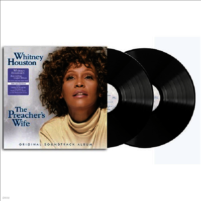 Whitney Houston — Preacher's Wife (프리쳐스 와이프) (Soundtrack) 앨범 커버
