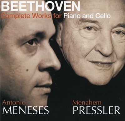 안토니오 메너시스,메나헴 프레슬러 - Meneses,Pressler - Beethoven Complete Works for Piano and Cello 2Cds [U.K발매]