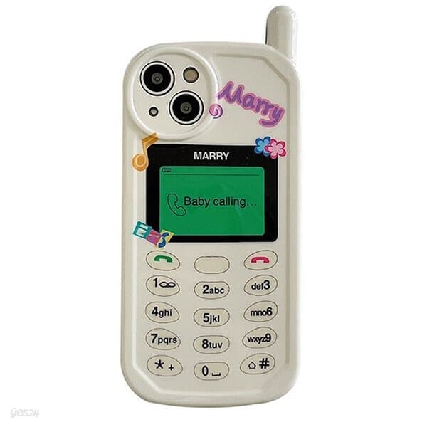 안테나 전화기 케이스(아이폰15플러스)