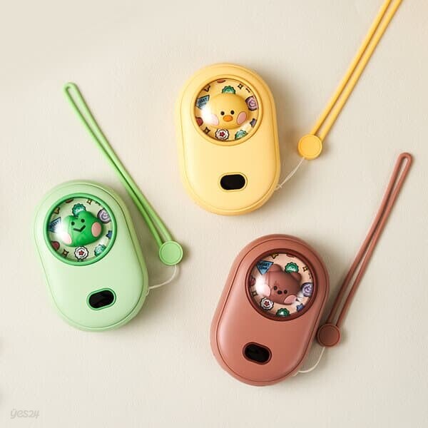 단미 라인프렌즈 미니니 USB 충전식 휴대용 손난로 보조배터리