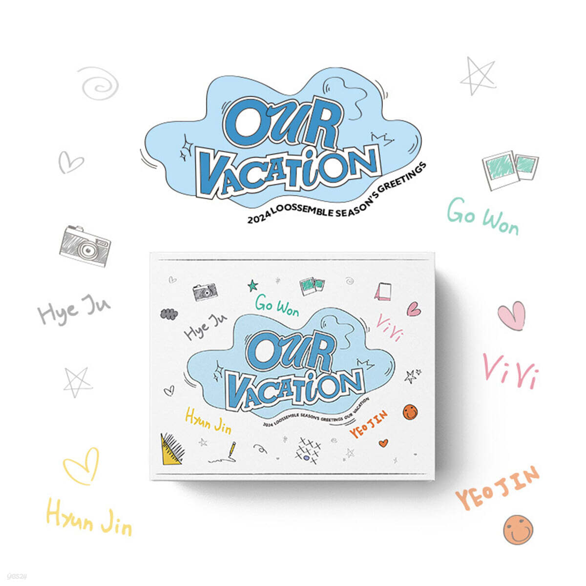 루셈블 (Loossemble) 2024 SEASON'S GREETINGS [OUR VACATION]