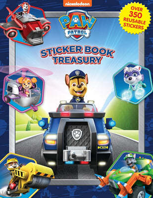 Paw Patrol Book Sticker Book Treasury