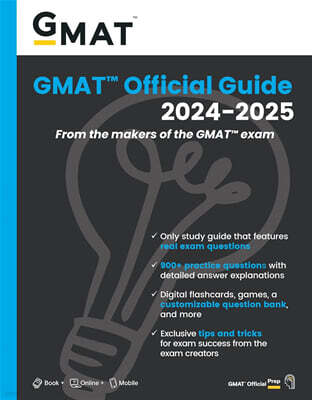 GMAT Official Guide 2024-2025: Book + Online Question Bank