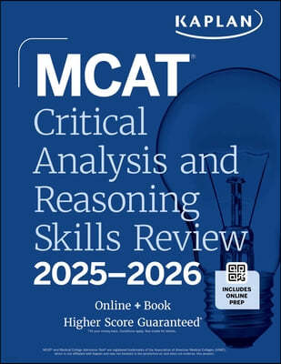 MCAT Critical Analysis and Reasoning Skills Review 2025-2026: Online + Book