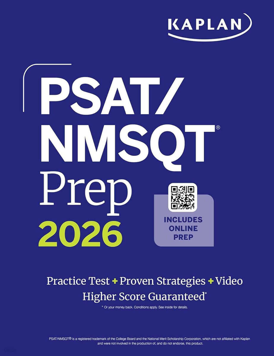 PSAT/NMSQT Prep 2026: Includes a Full Length Practice Test + 100s of Practice Questions + 1 Year Access Online Quizzes and Video Instruction