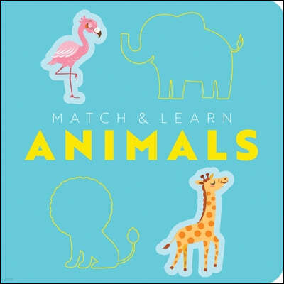 Match and Learn: Animals: A Pop-Out Shapes Book
