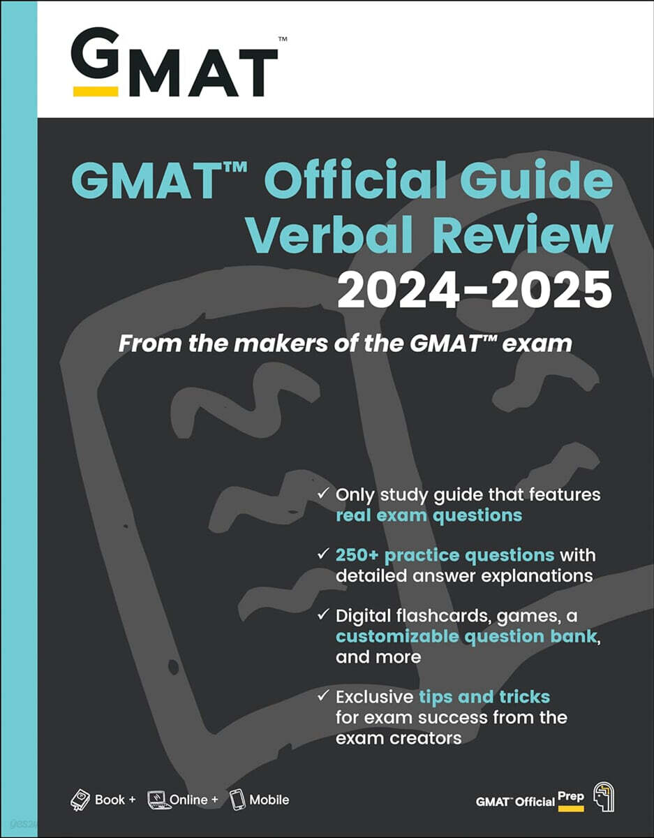 GMAT Official Guide Verbal Review 2024-2025: Book + Online Question Bank