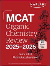 MCAT Organic Chemistry Review 2025-2026: Online + Book