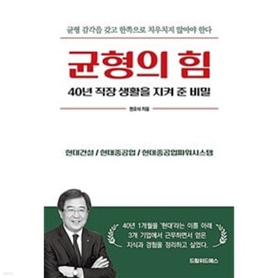 균형의 힘, 권오식, 드림위드에스, 2023