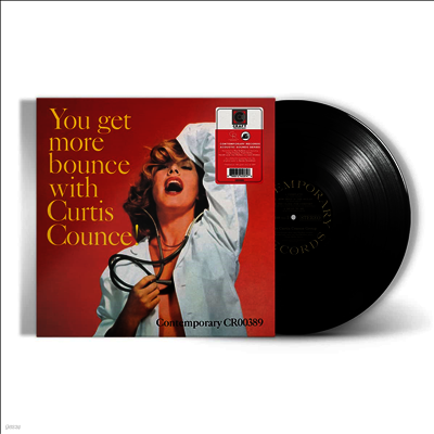 Curtis Counce — You Get More Bounce With Curtis Counce! (Contemporary Records Acoustic Sounds Series) 앨범 커버
