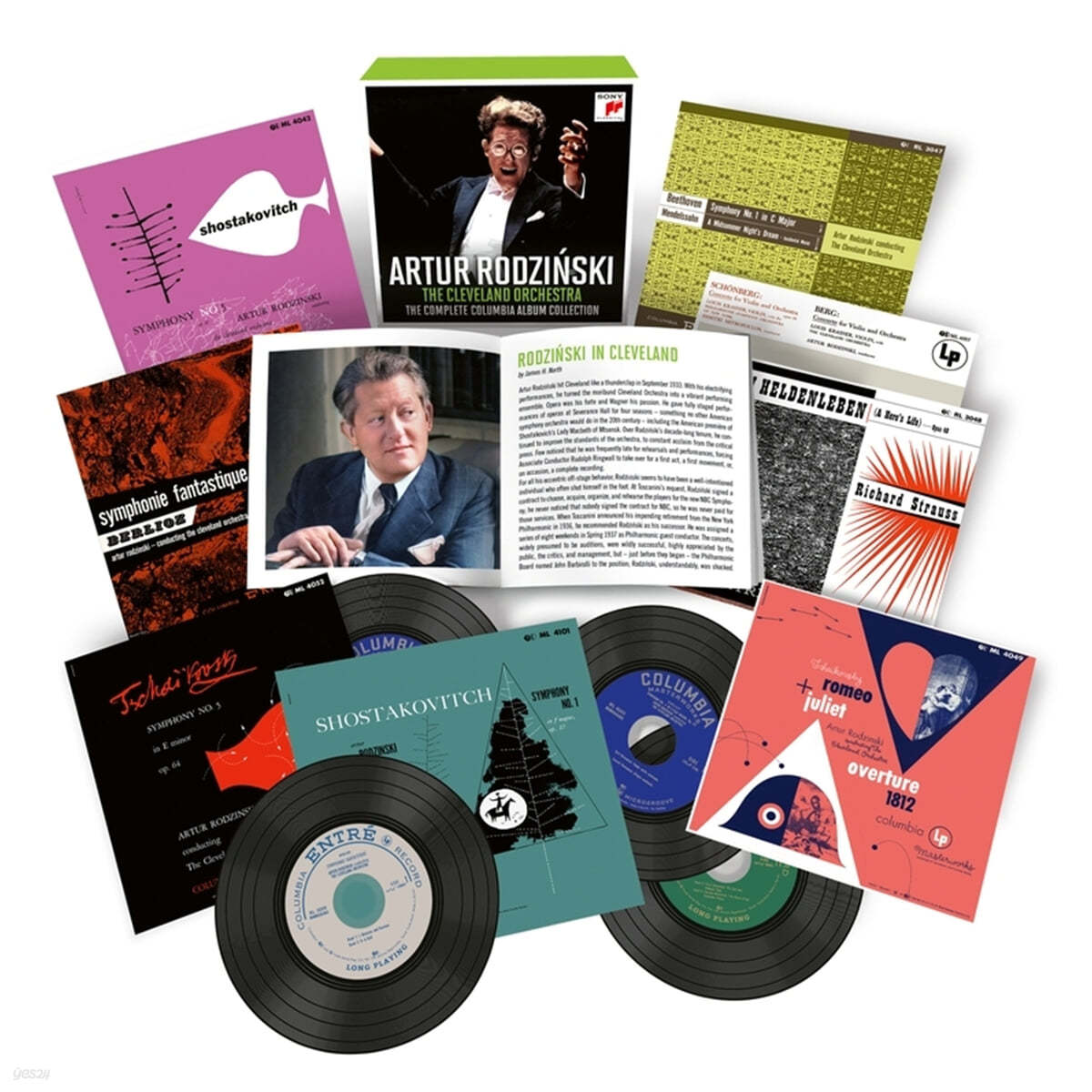Artur Rodzinski 아르투르 로진스키 &amp; 클리블랜드 오케스트라 레코딩 모음집 (The Complete Columbia Album Collection)