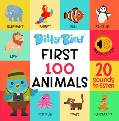 Ditty Bird - First 100 Animals
