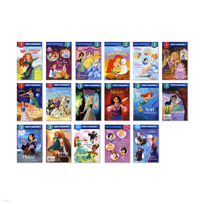 Step into Reading: Disney Princess 15종 세트 (2023)