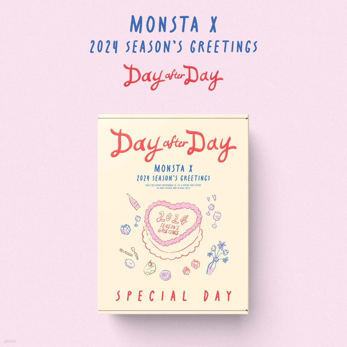 몬스타엑스 (MONSTA X) 2024 SEASON'S GREETINGS [Day after Day] [SPECIAL DAY ver.]