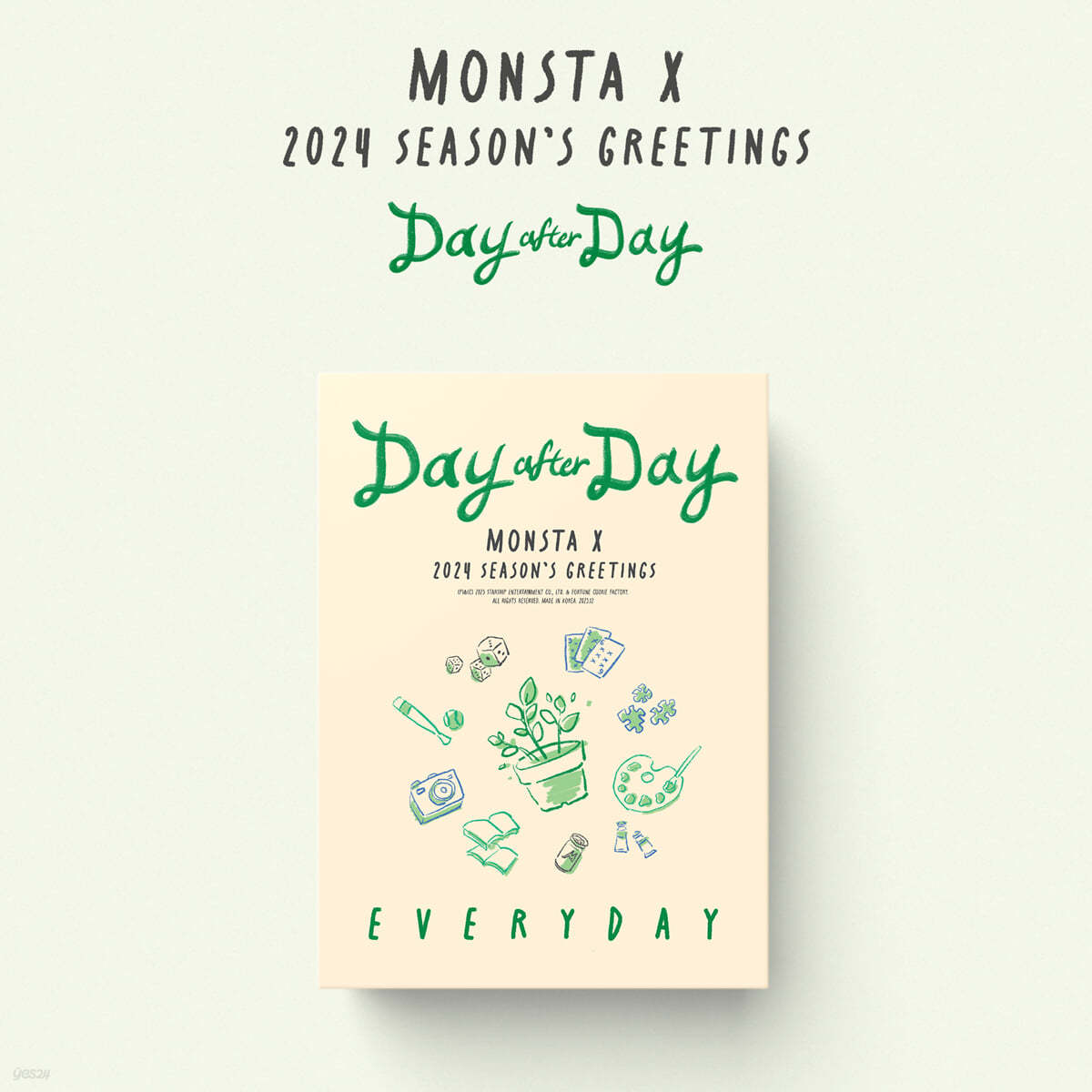 몬스타엑스 (MONSTA X) 2024 SEASON'S GREETINGS [Day after Day] [EVERYDAY ver.]