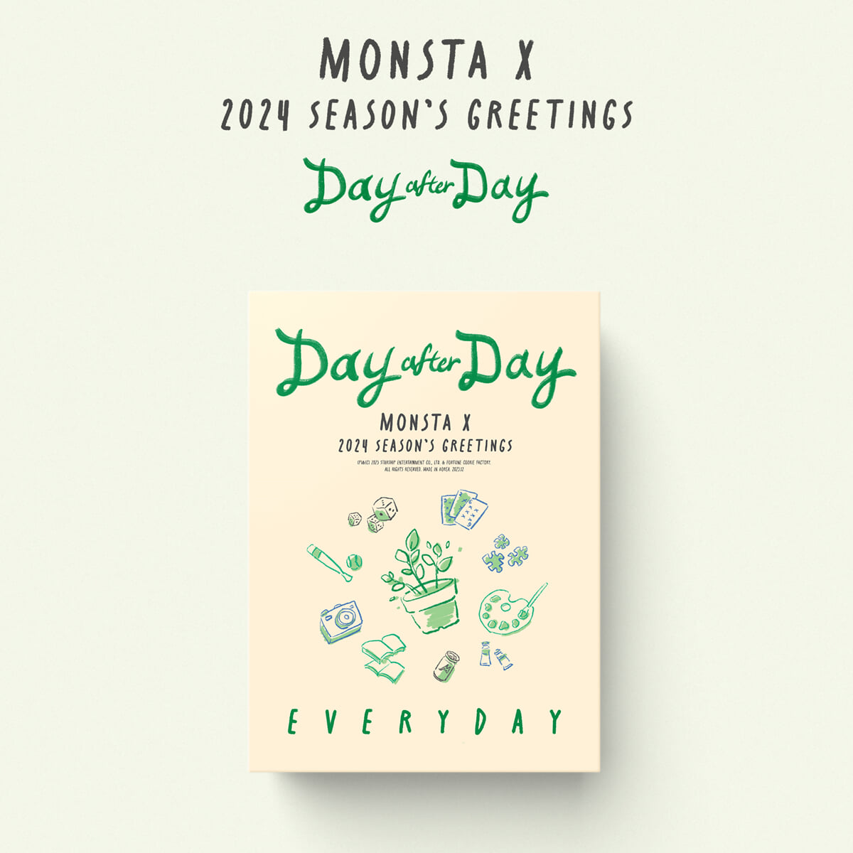 몬스타엑스 (MONSTA X) 2024 SEASON'S GREETINGS [Day after Day] [EVERYDAY ver.]