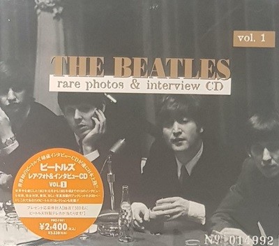 [Ϻ][CD] Beatles - Rare Photos & Interview CD Vol. 1 [Digipack] [Limited Edition] [Interview CD]