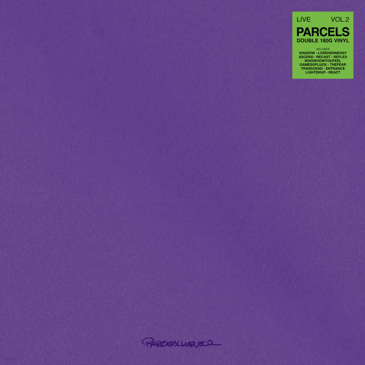 Parcels (파슬스) - Live Vol. 2 [2LP]
