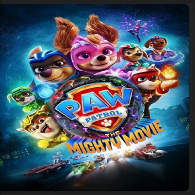 Paw Patrol: The Mighty Movie ( )(ڵ1)(ѱ۹ڸ)(DVD)