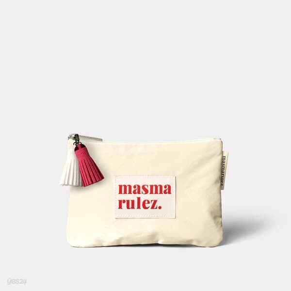 Basic pouch _ 글리터리 베이지