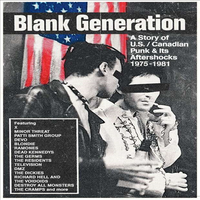 Various Artists - Blank Generation: A Story Of U.S. / Canadian Punk & Its Aftershocks 1975 - 1981 (Hardcoverbook)(5CD)