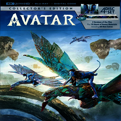 Avatar (Collector's Edition) (아바타) (2009)(한글무자막)(4K Ultra HD + Blu-ray)