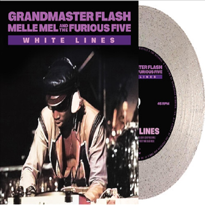 Grandmaster Flash - White Lines (Ltd)(Color Vinyl)(7" Single LP)