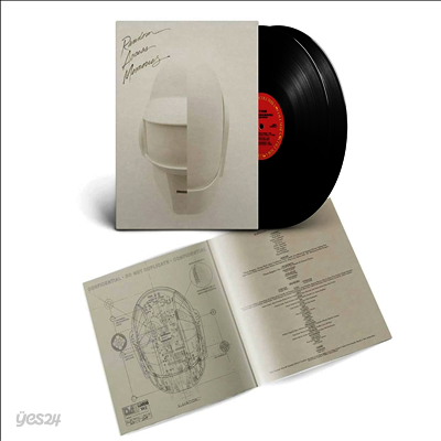 Daft Punk - Random Access Memories (Drumless Edition)(Gatefold 2LP)