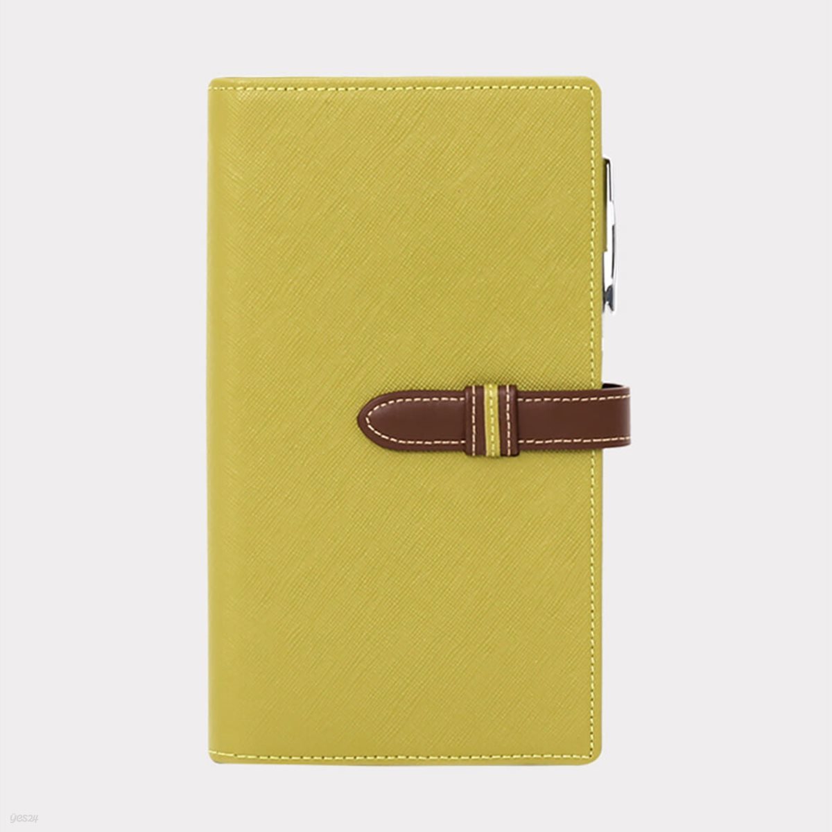 [2026년 속지증정]마뜨 48절 사피아노 끼움형 6공 다이어리(라임그린,10.8x19cm)D72062