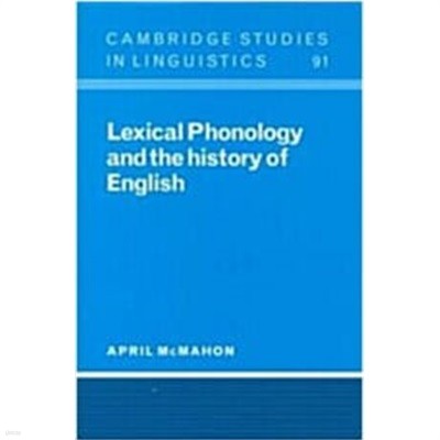 Lexical Phonology and the History of English (Hardcover) 