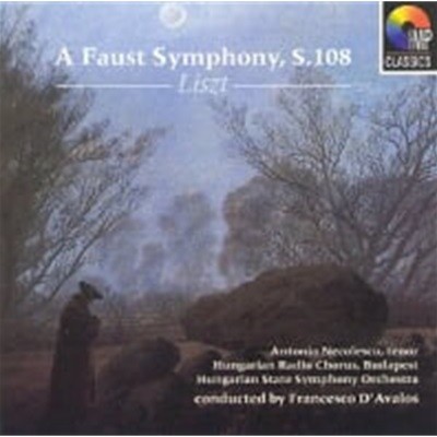 Francesco D'Avalos, Antonio Necolescu / Liszt : A Faust Symphony, S.108 (수입/PCD1071)