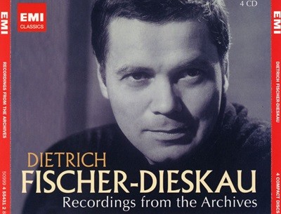 Ʈ Ǽ ī - Dietrich Fischer-Dieskau - Recordings From The Archives 4Cds [E.U߸]