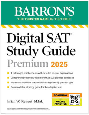 Digital SAT Study Guide Premium, 2025