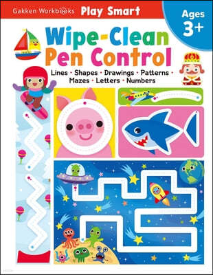 Play Smart Wipe-Clean Pen Control: Ages 3+