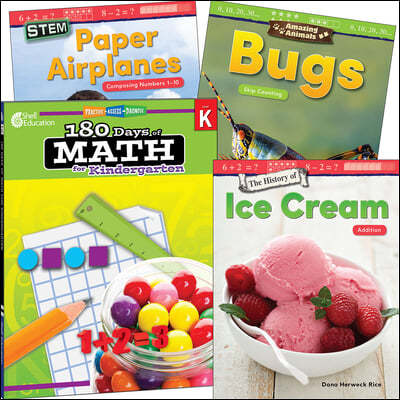 Learn-At-Home: Explore Math Bundle Grade K: 4-Book Set