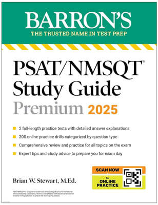 Psat/NMSQT Premium Study Guide: 2025: 2 Practice Tests + Comprehensive Review + 200 Online Drills