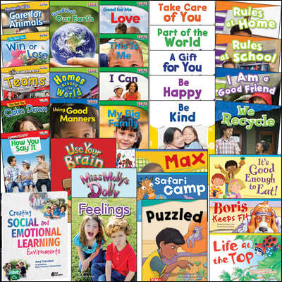 Social Emotional 31-Book Set with Shell Book: Grades K-1