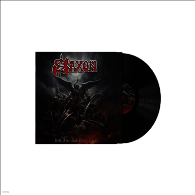 Saxon — Hell, Fire And Damnation 앨범 커버