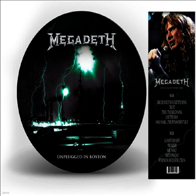 Megadeth — Unplugged In Boston 앨범 커버