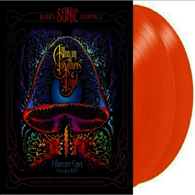 Allman Brothers Band — Bear's Sonic Journals: Fillmore East February 1970 (Gatefold) 앨범 커버