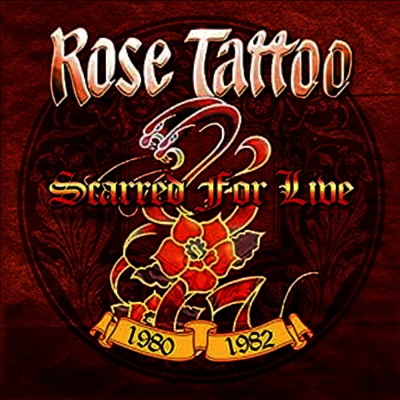 Rose Tattoo — Scarred For Life 앨범 커버
