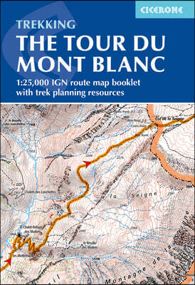 The Tour du Mont Blanc Map Booklet
