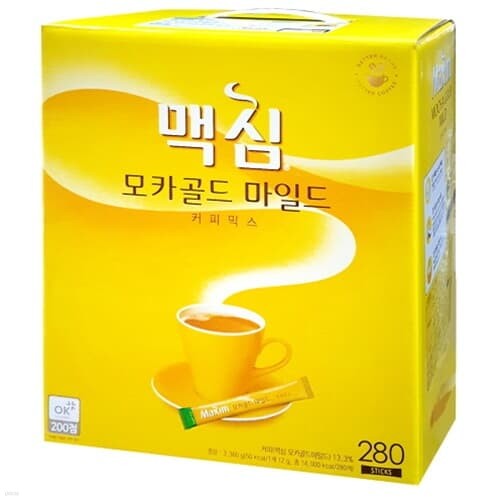 맥심 모카골드 마일드 커피믹스 280T