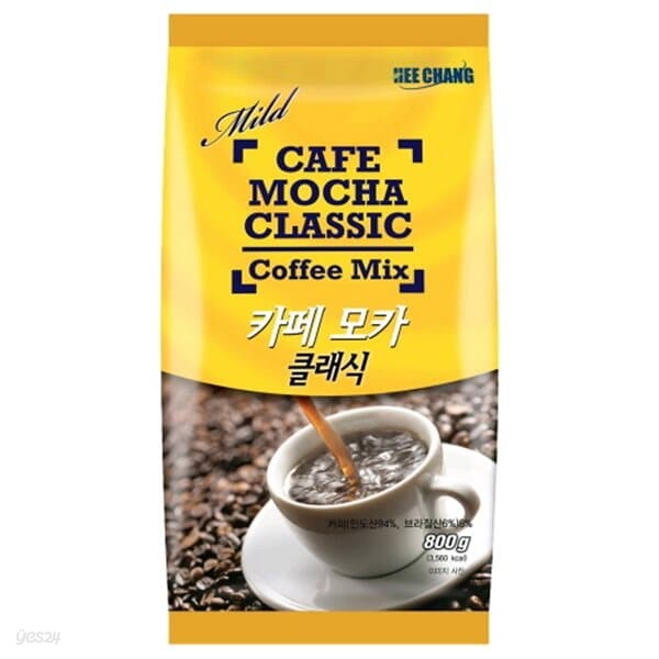 희창 카페 모카 클래식 커피믹스 자판기용 800g