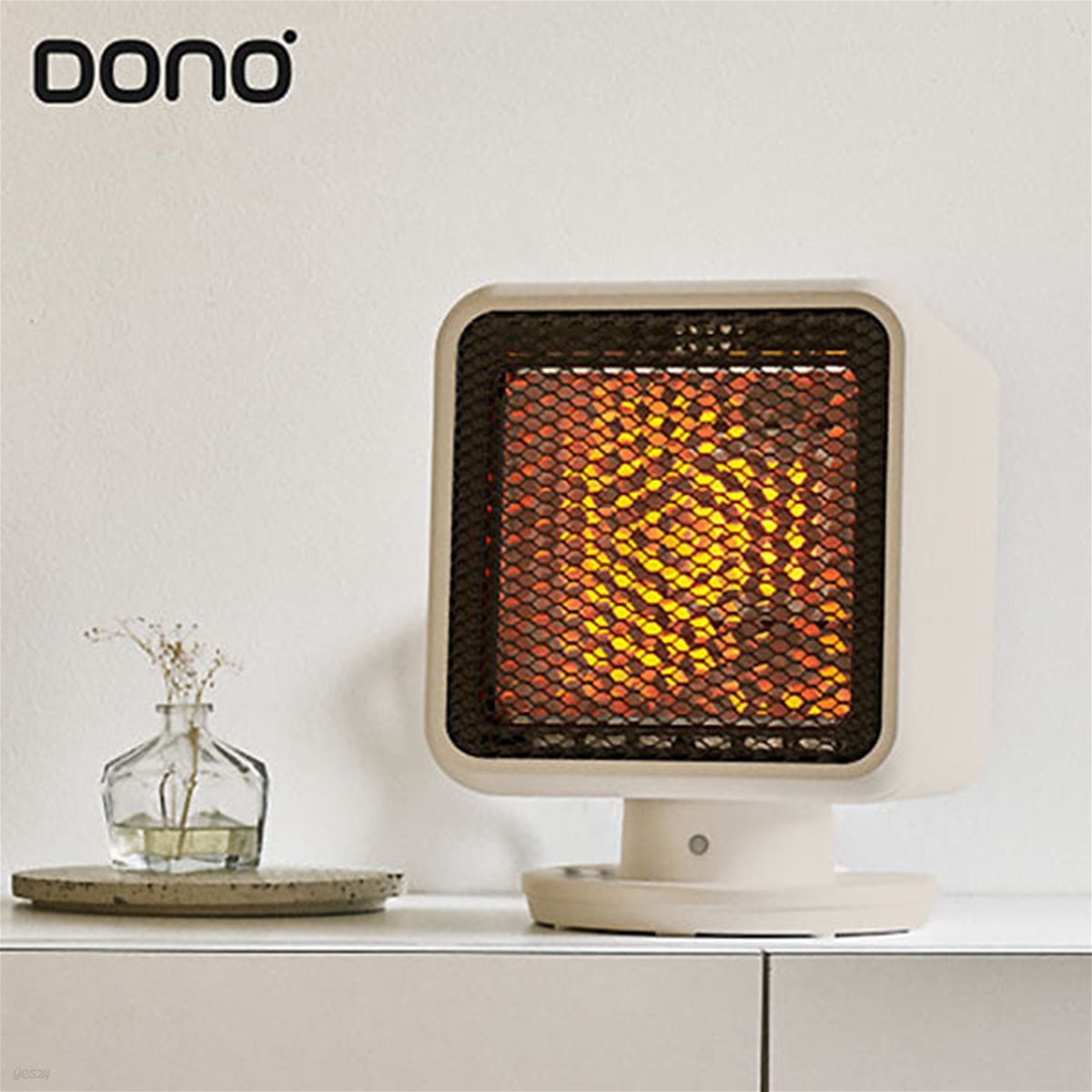 [도노] 큐브 리플렉트 에코 전기히터 (큐브반사판/모션감지센서/전기난로/절전) | 슈리엘 - 예스24