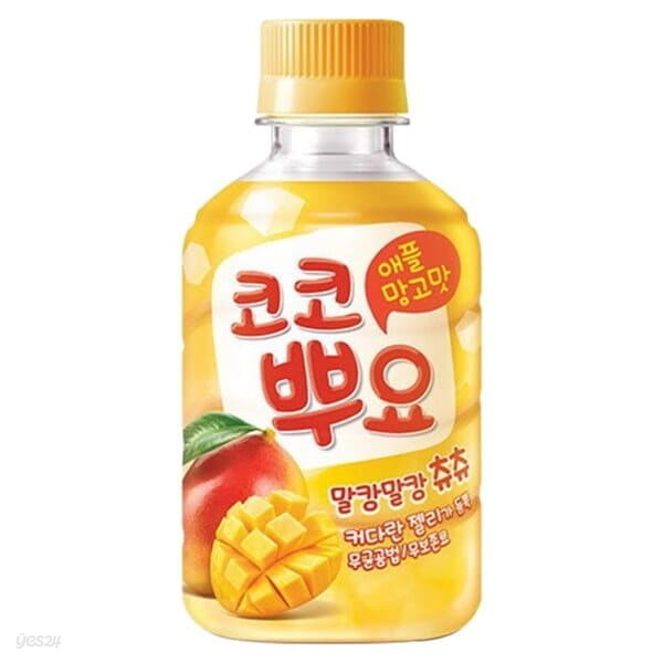 팔도 코코뿌요 애플망고맛 280ml/24페트