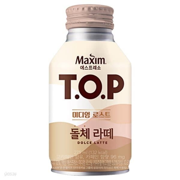 동서 티오피 미디엄로스트 돌체라떼 275ml/24캔